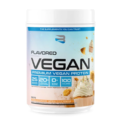 Flavored Vegan Believe Protein Jar - Vanilla