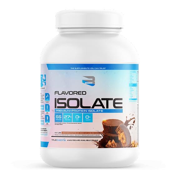 Believe Flavored Isolate, 4.4 lbs, 66 servings Choco Peanut Butter Cup