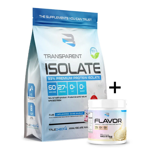 Transparent Isolate, 4 lbs, 62 portions