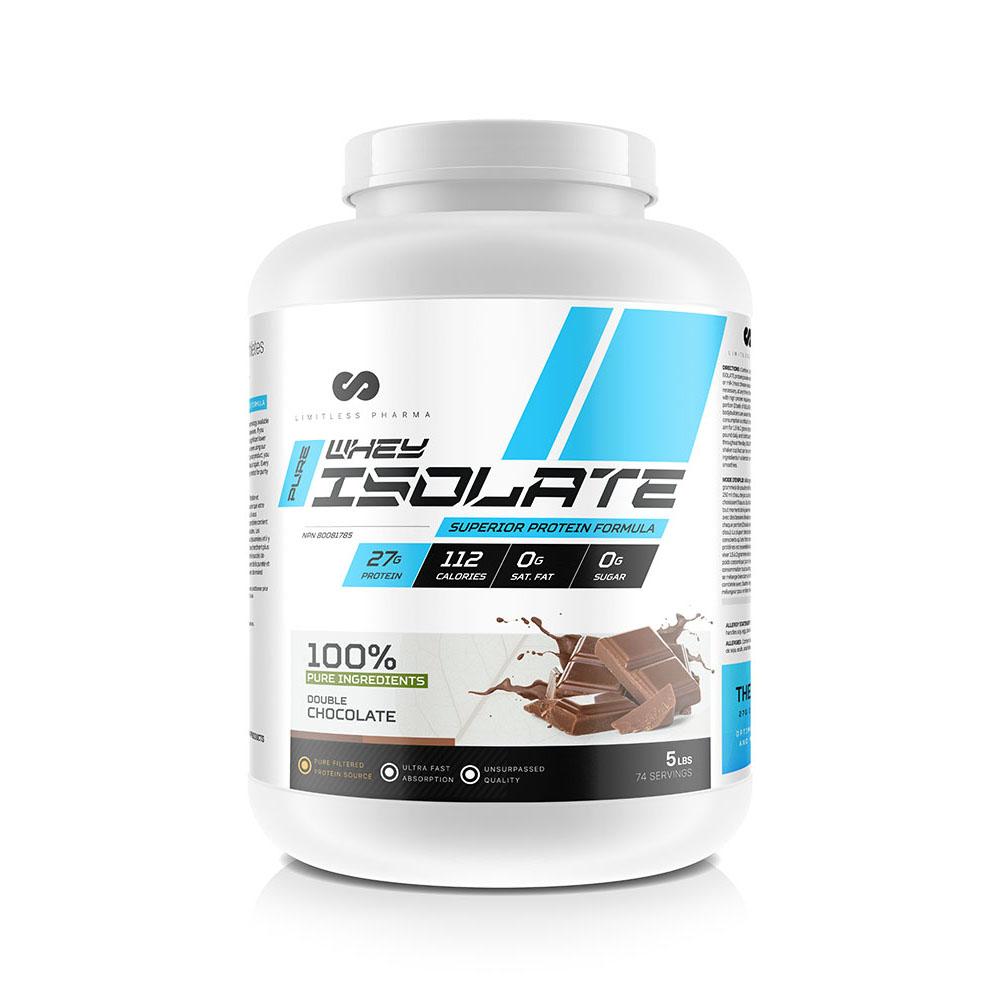 Whey Isolate Protein Double Chocolate 5 lbs