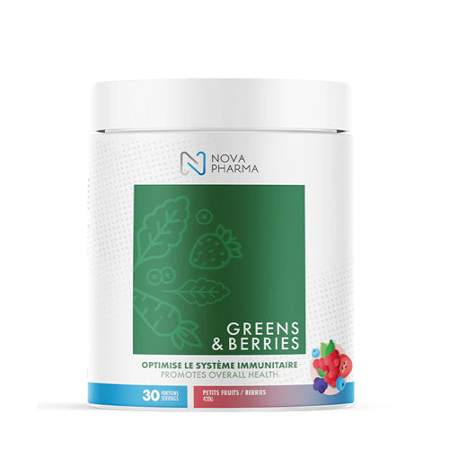Nova Pharma Greens & Berries Berries Flavour