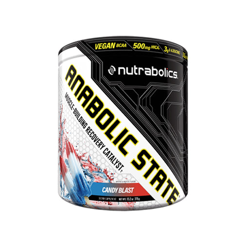 Nutrabolics Anabolic State BCAAs, 375 g, 30 servings Candy Blast