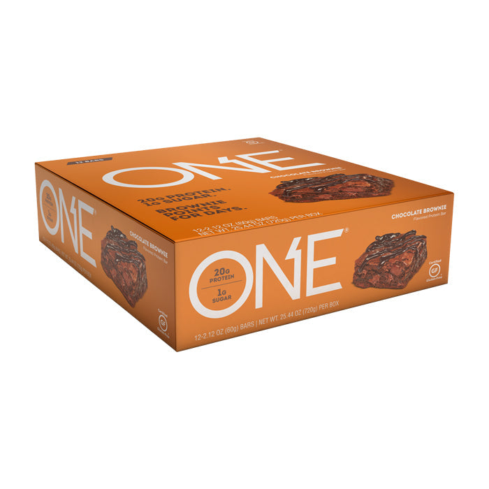One Protein Bar, 12 Pack Chocolate Brownie