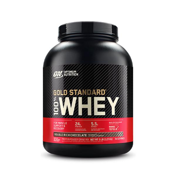 Gold Standard 100% Whey Double Rich Chocolate 5 lbs