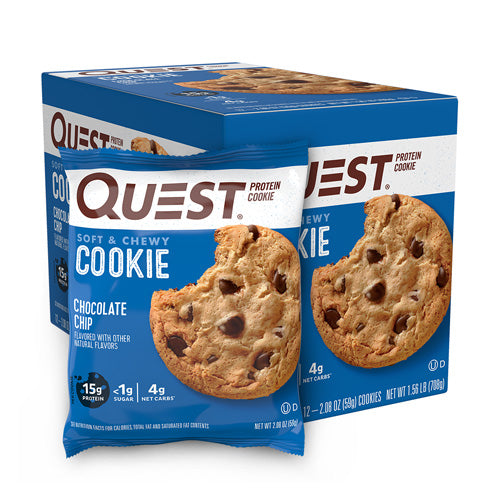 Quest Protein Cookie, 12 pack box Chocolate Chip