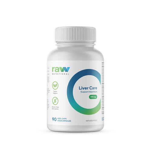 Raw Nutritional Liver Care Supplement Jar