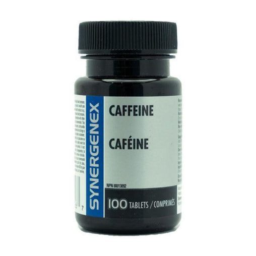 Synergenex Caffeine, 200 g, 100 tablets 100 Tablets