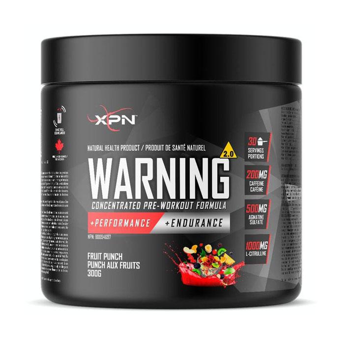 XPN Warning 2.0, 300 g, 30 servings Fruit Punch
