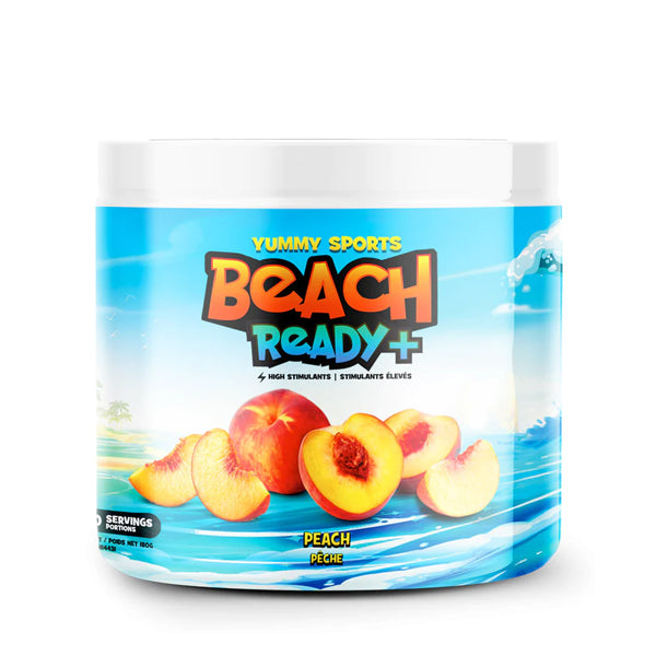 Yummy Sports Beach Ready, 180 g, 30 servings Peach