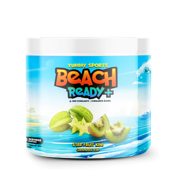 Yummy Sports Beach Ready, 180 g, 30 servings Star Fruit / Kiwi