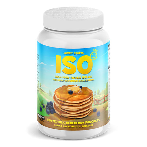 Yummy Sports Iso Protein Jar - Buttermilk Blueberry Pancakes
