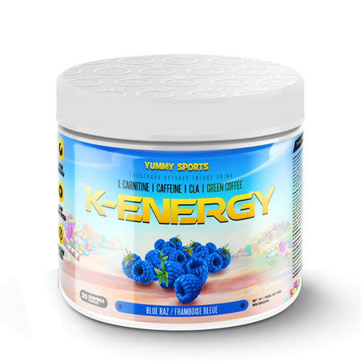 Yummy Sports K Energy Blue Raz