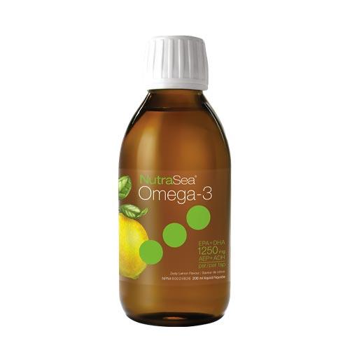 NutraSea Omega 3 - Liquid, 1250mg Lemon