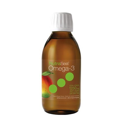 NutraSea Omega 3 - Liquid, 1250mg Mango