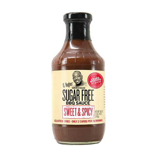 G Hughes Sugar Free BBQ Sauce - Sweet & Spicy