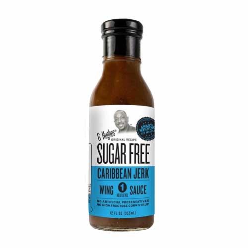 G Hughes Sugar-Free Wing Sauce Caribbean Jerk