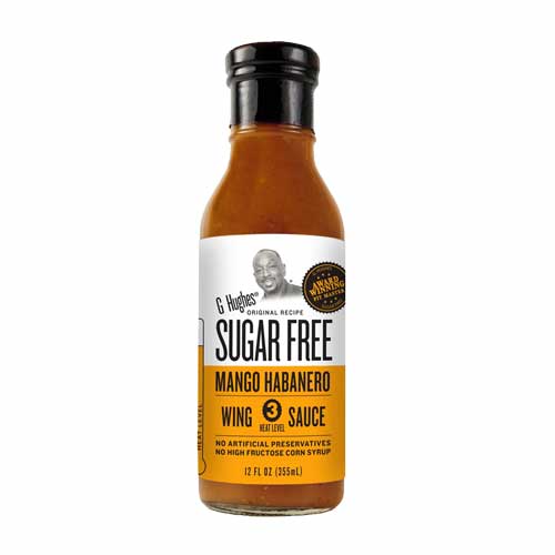 G Hughes Sugar-Free Wing Sauce Mango Habanero