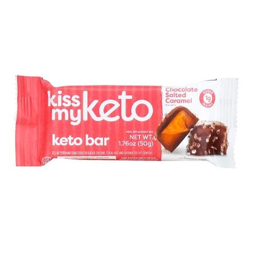 Kiss My Keto Protein Bar Chocolate Salted Caramel 50g