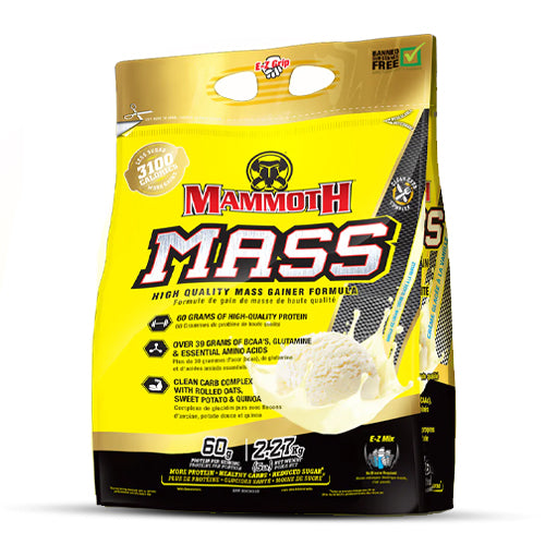 Mammoth mass gainer bag 5lbs - vanilla