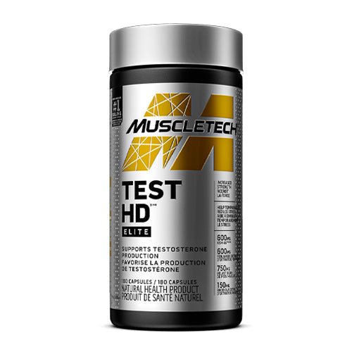 Muscletech Test HD Elite 180 Capsules Tub