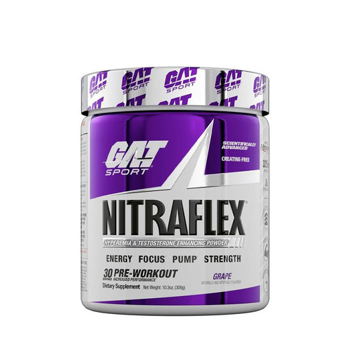 Gat Sport Nitraflex Pre-Workout, 30 servings Grape