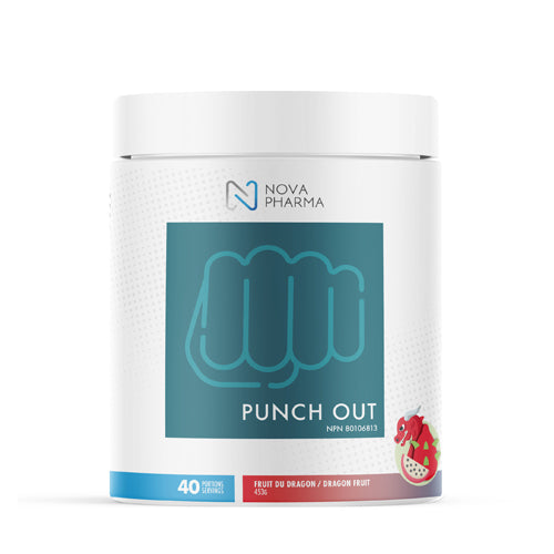Nova Pharma Punch Out Pre-Workout Dragon Fruit