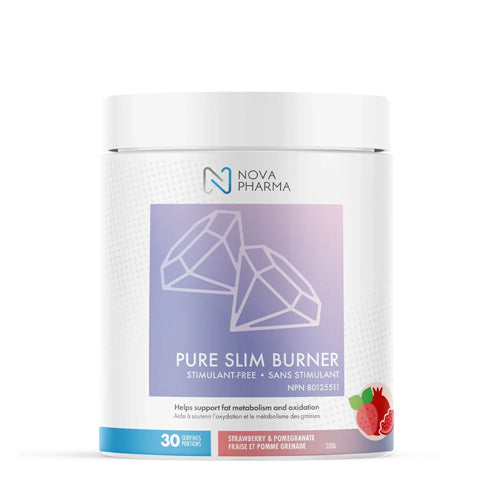 Nova Pharma Pure Slim Burner, 30 servings strawberry pomegranate