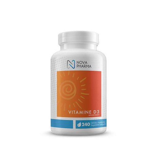 Nova Pharma Vitamine D3, 240 Softgels