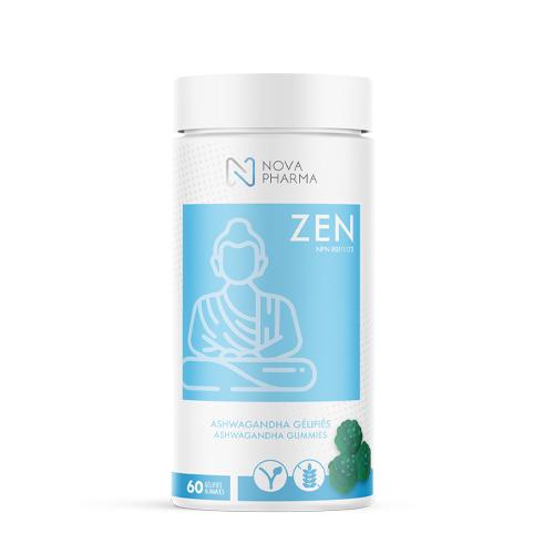Nova Pharma Zen Gummies Supplement Jar