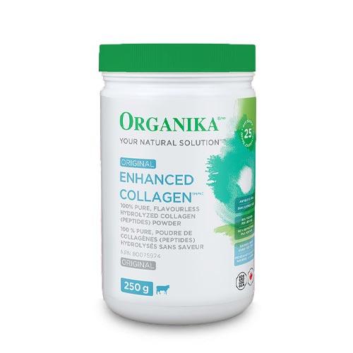 Organika Enhanced Collagen, 250g Unflavored