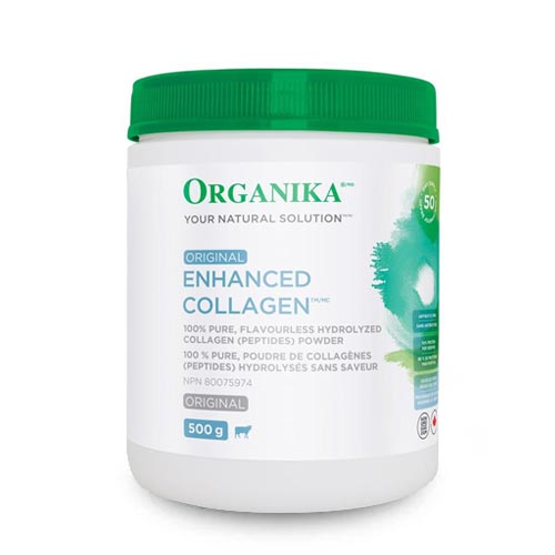 Organika Enhanced Collagen, 500g Unflavored
