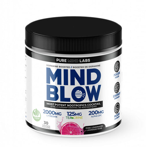 Pure Mind Labs - Mind Blow Nootropic - Pink Lemonade