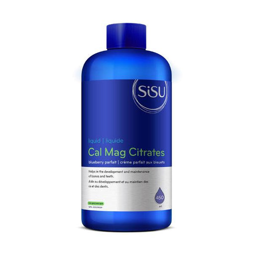 Sisu Cal Mag Citrates Liquid with D3 Blueberry Parfait