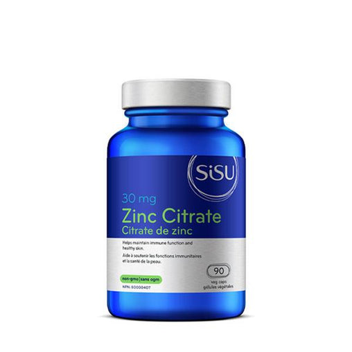 Sisu Zinc Citrate 30 mg 90 vcaps