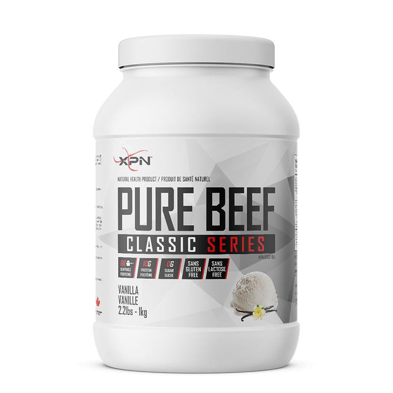 XPN Pure Beef 2.0, Protein Powder Vanilla 2.2 lbs